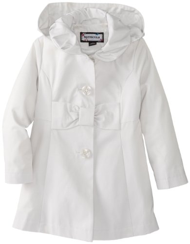 Image of Rothschild Little Girls' Raincoat with Bow