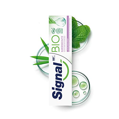 Signal Zahnpasta BIO mit natürlichen Pflanzenextrakten, 75 ml