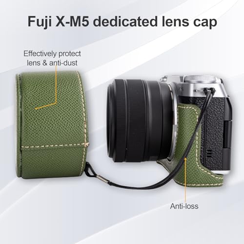 Funda protectora para cámara Fujifilm XM5 verde miniatura 6