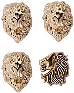 Amazon Brand - Hikaro Men's Men's Set f Lion,Tiger and Jaguar Lapel Pin - New