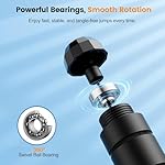 Jump Rope,Tangle-Free Rapid Speed Jump Rope with Ball Bearings for Men,Women and Kids,Adjustable Steel Skipping Rope with Ergonomic Foam Handles,A Ideal Equipment and Accessories for Workout,Fitness,Exercise,Home Gym,Slim Body - Image 5