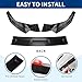 XPHAZZ Front Bumper Lip Compatible with Audi A5 S5 4-Door Sportback (Carbon Fiber Pattern, 2021-2024 8W6 Facelift Model)