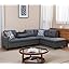 Dark Gray,fabric,facing Right Chaise