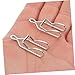 OUNONA 50pcs Iron Pocket Watch Chain Clasps Durable Rust Resistant Clips for DIY Cowboy Chains and Fashion Accessories with Smooth Finish