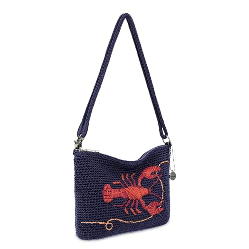 Image of The Sak Lumi Convertible Crossbody Purse - Women's Handbag for Everyday & Travel, 3-in-1 Small Crossbody in Crochet & Leather