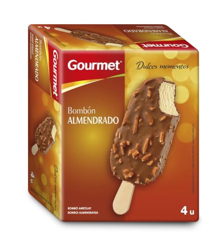 Marca Blanca - Gourmet Helado Bombón Almendrado, 340g