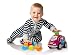 Produktbild JAMARA 460292 - Kinderlernspiel Formauto - Nachziehauto, fördert Spielspaß & Feinmotorik, Steckspiel mit 10 Elementen in Insgesamt 5 verschiedenen Formen & Farben, Heckklappe öffnen, pink