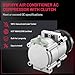 BDFHYK Air Conditioning A/C Compressor 57129 compatible with Ford F-150 F-250 F-350 Super Duty, Compatible with Mercury Cougar, Grand Marquis