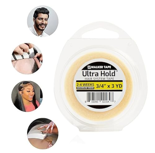 Image of SAFEHOLD Ultra Hold Wig Tape Waterproof Sweat Resistant 3 4 Inch 3 Yards