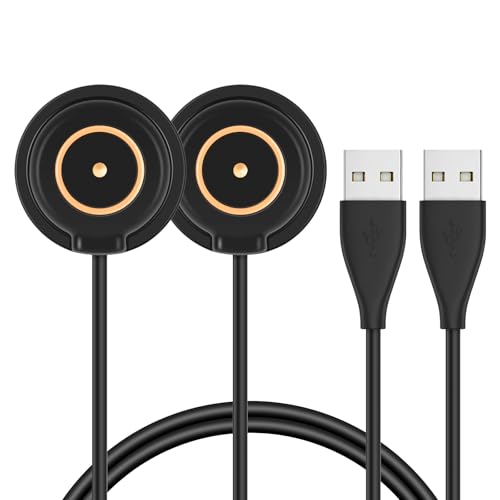 MCC 3 Magnetic Charging Cable 2 Pack 3.3FT Fast Charging Cable with Magnetic Tip for Olight Baton 3/3 Pro/Baton 4 / Odin/Seeker 4 Flashlights