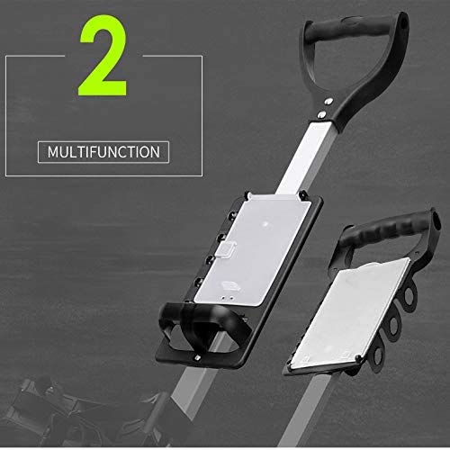 KXDLR 2020 New Golf Push Cart 4 Wheels Foldable Hand Cart Easy Push and Pull Cart Trolley with Score Board, Quick Open and Close Golf Pull Cart - Thumbnail 7