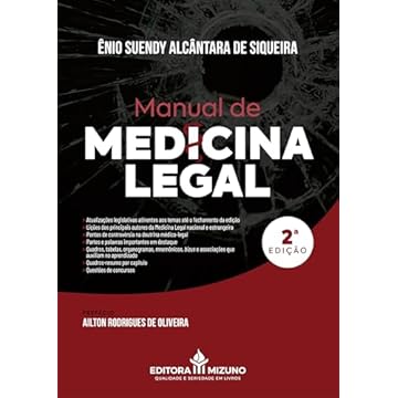 Capa do livro Manual de Medicina Legal 2ª edição