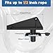 EDSRDPLT Kayak Anchor Lock System Durable Easy-to-Use Anchor Lock for Small Boats and Kayaks, Single-Handed Operation, Versatile Installation (Flush Mounting Bracket)