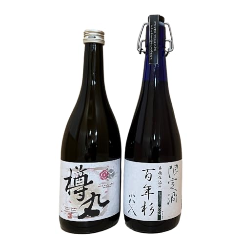 「百年杉木桶仕込み」「樽丸純米樽酒」720ml2本セット|日本酒 純米酒