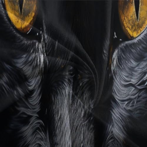 Housse de couette noire Panthère 135x200 par IOFEER - 7