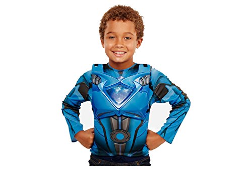 Power Rangers Deluxe Ranger Dress Up Shirt and Chest Armor Blue/Slate