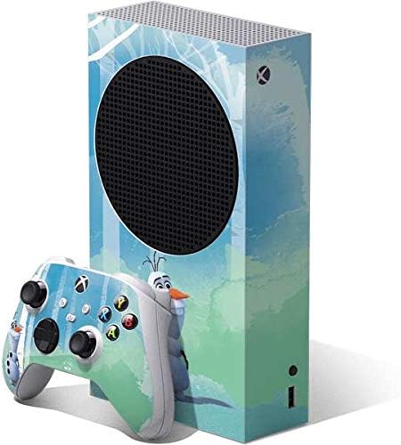 Skinit Decal Gaming Skin Compatible with Xbox Series S Bundle - Officially Licensed Disney Frozen Elsa Side Portrait Art Design