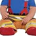 Amscan Multicolor First Fireman Costume Set, Includes - 1 Jumpsuit, 1 Hat (18-24 Months) - Adorable Design for Dress-Up Parties, Birthdays, Themed Events, Pretend Play, & More