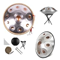 Amazon | Ywanwj 12音ハンドパンドラム楽器 22インチ スチール