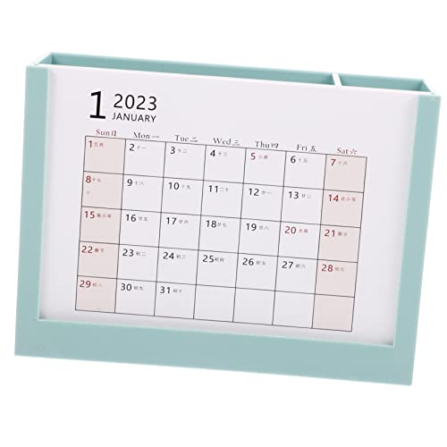 Contenitore Versatile Per Matite Calendario 2023 Custodia Da Scrivania Organizer Per Forniture Per Ufficio
