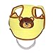 Infantile Bambino Piccolo Casco di Sicurezza Regolabile Caschetto Protettivo Berretto Protezione Testa Cuscino Cofano Cappello Imbracatura Cap per Baby Correre A Piedi Crawling (Giallo)