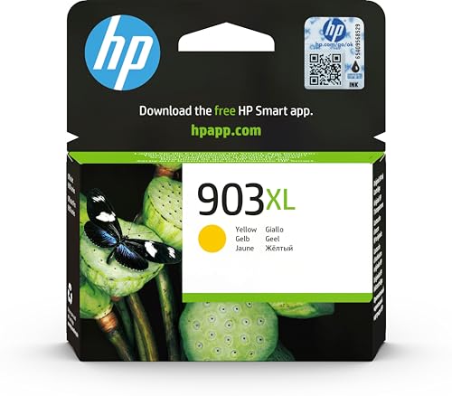 HP T6M11AE 903XL Gelb Original Druckerpatrone mit hoher Reichweite für HP Officejet 6950; HP Officejet Pro 6960, 6970