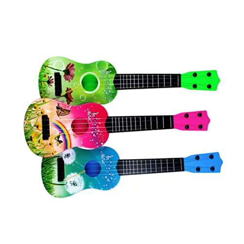 Kids mini simulation ukulélé jouet guitare faux ukulélé enfant instrument de musique éducatif cadeau pour garçons filles… - Les Beatles, Paul McCartney, John Lennon, RIngo Starr, George Harrison Kids mini simulation ukulélé jouet guitare faux ukulélé enfant instrument de musique éducatif cadeau pour garçons filles… – Image 7
