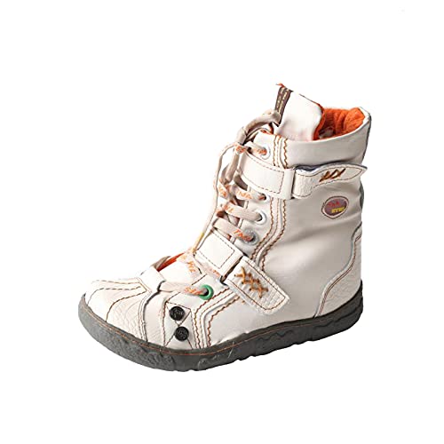 TMA EYES Women's Single Shoes Non-slip Wear Shoes Lace-up Women's Shoes(White,7.5)