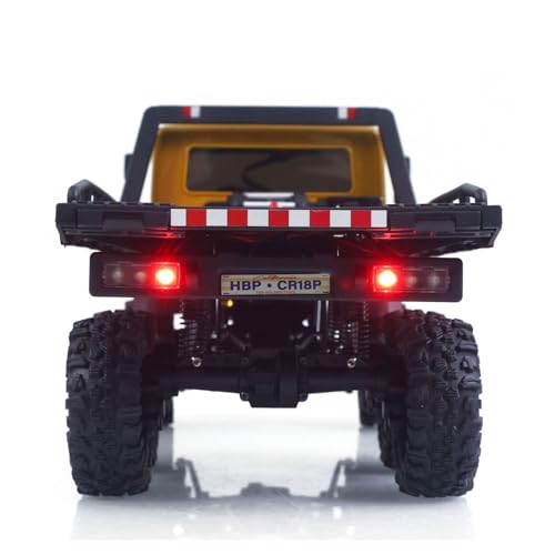 Image of TOUCAN RC HOBBY 1 /18 Remote Control Off Road Car 6X6 RC Flatbed Truck 2Speed Gearbox Flysky ESC 280 Brushed Motor 6CH Radio RTR for Adult Hobby