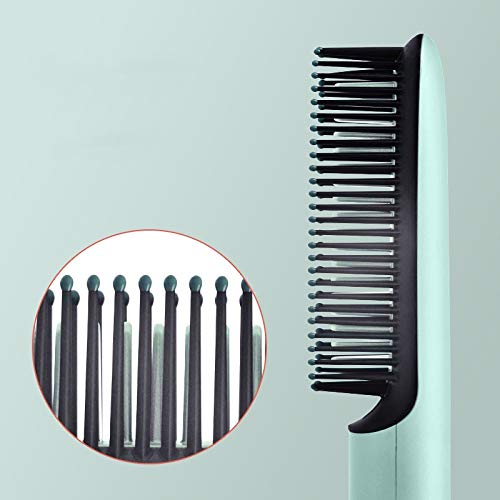 Peine eléctrico alisador para cabello rizado y liso miniatura 6