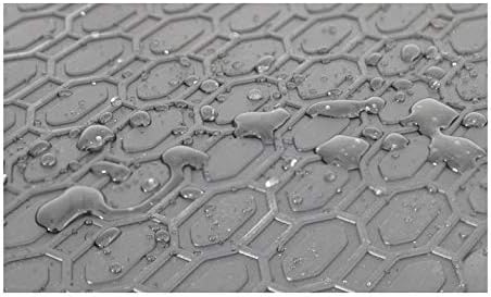 Miniatura 5 de V-MAXZONE PARTS Alfombrillas de goma negra VD958 para todo tipo de clima, sin olor, juego de 4 piezas, accesorios para automóvil compatibles con