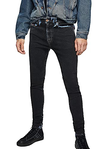 Diesel Pantaloni Jeans da Uomo D-Istort-Sp1 0094B