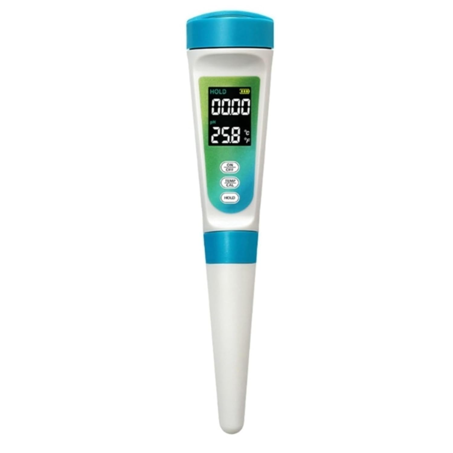 TDS Meter, Digital Water Tester Backlight LCD PH Meter Multi Parameter 2 in 1 Display Temperature Monitoring,Digital Water Tester