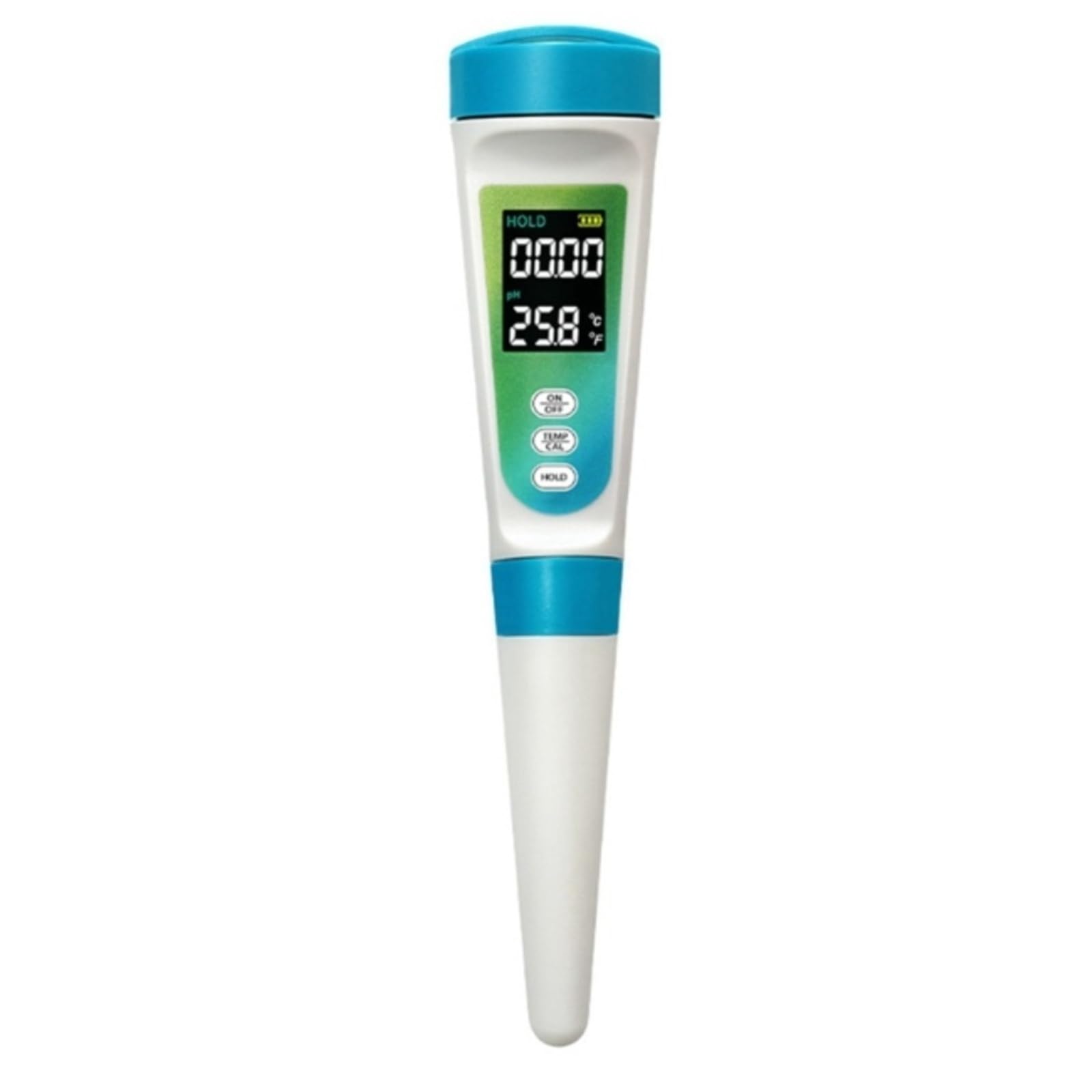Misuratore di PH LCD retroilluminato, Tester di PH multiparametro ad Alta precisione, Display Digitale 2 in 1, misuratore di Temperatura, monitoraggio Acqua
