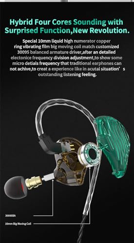 FEDAI CVJ CSE Auriculares in-Ear con Drivers Híbridos miniatura 4