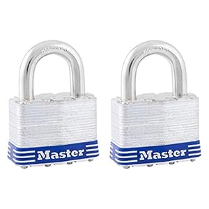 Master Lock 5T Outdoor Padlock 2-Pack