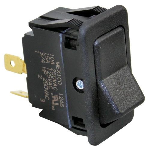 Lincoln 350705 Rocker Switch On/Off 20A/12V 2 Tab for Lincoln Oven Model 1000 1001 1004 421964