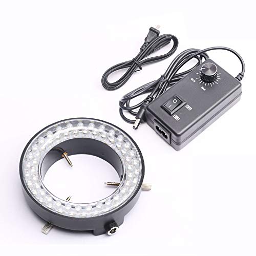 DEVMO 60-LED Adjustable Ring Light for Microscope