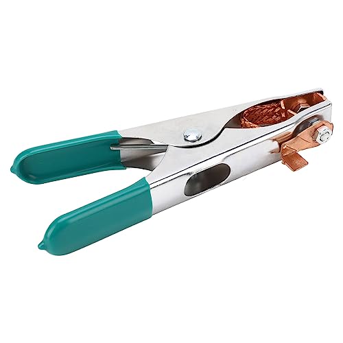 Braçadeiras De Soldagem, Braçadeira De Aterramento De Soldagem 300a Cobre Um Tipo Clipe De Terra Fix