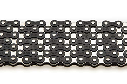 Image of IZUMI ES410 Spring Clip Connect Single-Speed Chain, 116 Links in 7 Colors