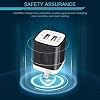 Wall Charger, 5Pack 5V/2.1AMP AILKIN Dual-Port USB Wall Charger Home Travel Plug Power Adapter for iPhone 17/Air/16e/16/15/4/13 Pro Max/12/SE/11Pro Max/XS/XR, Samsung Galaxy, HTC Tablet Moto Box