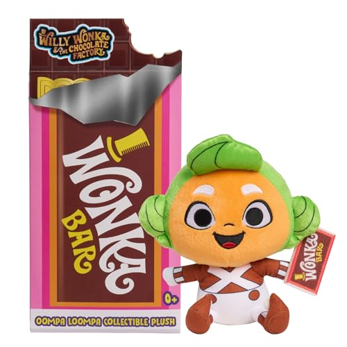Willy Wonka Oompa Loompa Collectible Plush Scented Mystery Box 6.5 inches Chocolate Factory Character