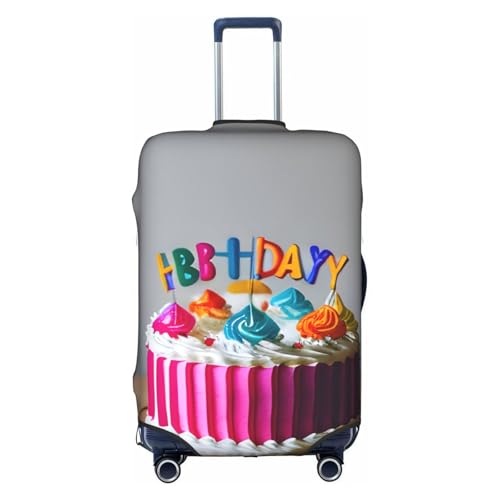 Housse de valise voyage élastique universelle motif gâteau XL
