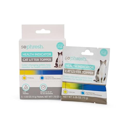 So Phresh Health Indicator Cat Litter Topper Pack of 5