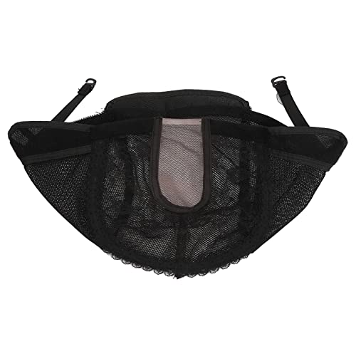 3 peças toucas de peruca, toucas de meia para perucas, toucas de peruca para fazer perucas, toucas d