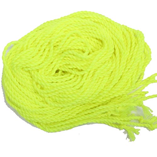 Twisted Stringz Yo-Yo Strings - Polyester - Solid Thick YoYo String - 10 Pack (Yellow)