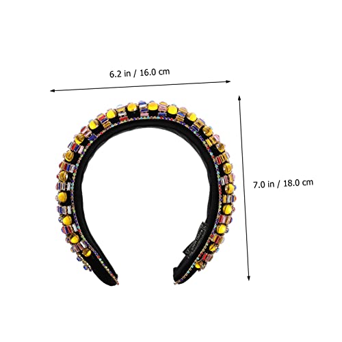 Bandeau large de qualité accessoire élégant rembourré pour cheveux