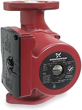 Grundfos Pump Hot Water Circulator Pump Model UPS43-44FC; 115V