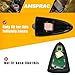 AMSPRAC Shark Fin Antenna Cover,Car Roof Antenna Caps fit for Kia Optima 2014-2020,Sonata 2015 2016 2018 2019,Genesis Sedan G80 2015-2017,Genesis Coupe 2013-2015,Elantra Sedan 2011-2016,(Not Sport)
