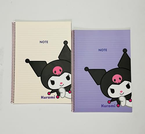 Carnets mignons Florian Kitty Friends lignés 7mm violet ivoire